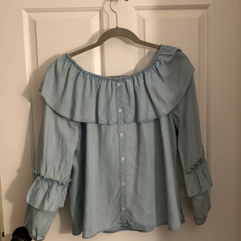 🧚🏻‍♂️Sanctuary Beautiful Raffled Top 🧚🏻‍♂️ - Picture 2 of 12